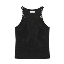 Load image into Gallery viewer, Vest With Metal Chain Design GR238