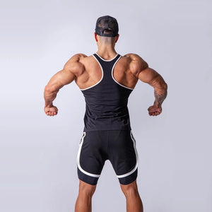 Men's Bodybuilding Elastic Breathable Vest GR233