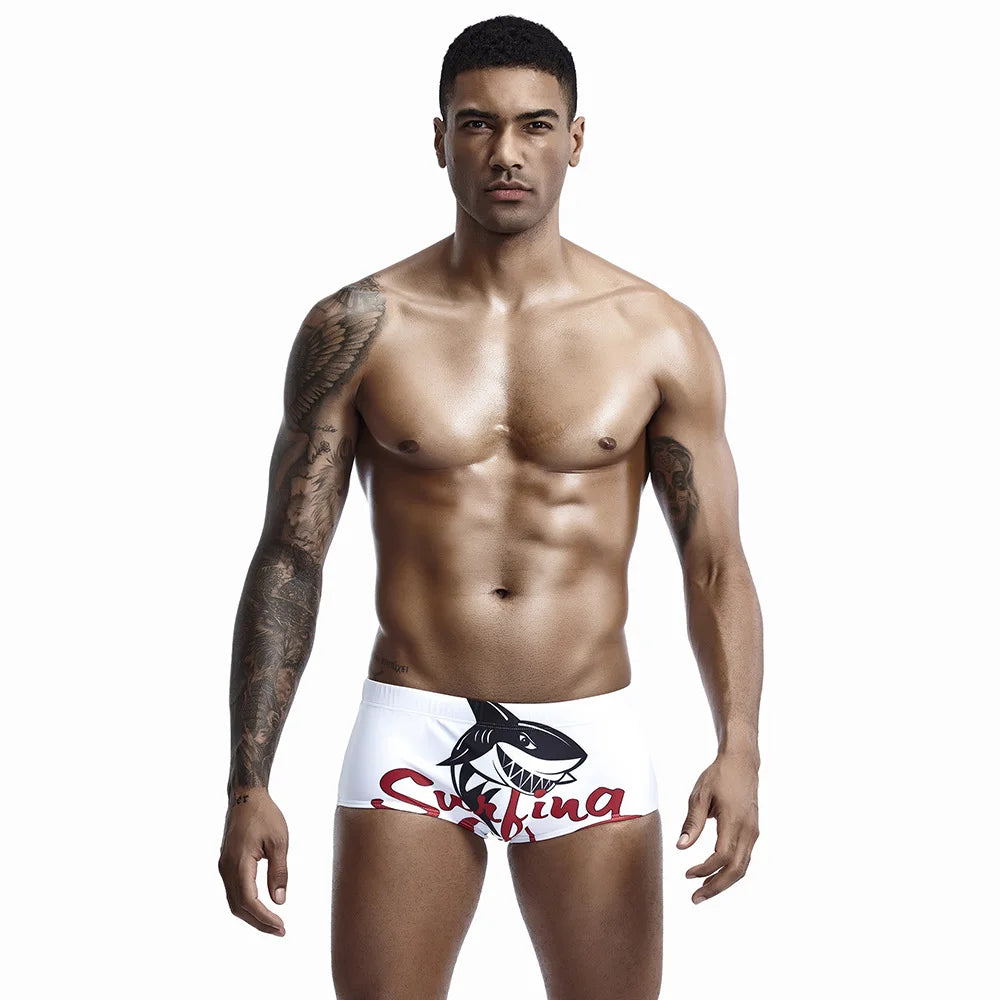 Shark Design Swimming Boxer Short SW145