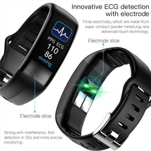 Load image into Gallery viewer, ECG+PPG Smart Wristband Fitness Tracker for Women Men Calorie Blood Pressure Waterproof Sport Smartband Health Smartwatch AC151