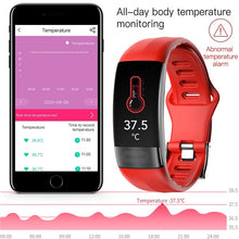 Load image into Gallery viewer, ECG+PPG Smart Wristband Fitness Tracker for Women Men Calorie Blood Pressure Waterproof Sport Smartband Health Smartwatch AC151