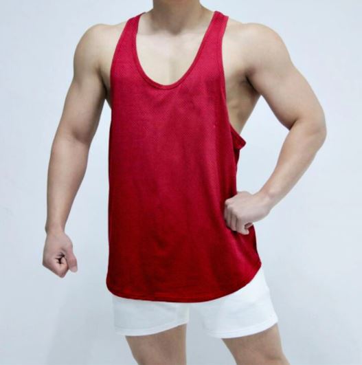 Sleeveless Fitness Stringer Tank Top GR190