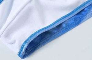 Male Shining Beach Swim Thongs SW112