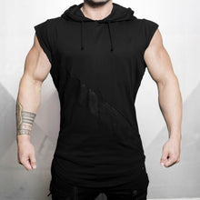 Load image into Gallery viewer, Sports Fitness Sleeveless Hooded Workout Top GR206