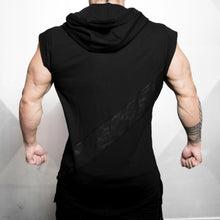 Load image into Gallery viewer, Sports Fitness Sleeveless Hooded Workout Top GR206