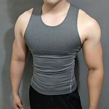 Load image into Gallery viewer, Men Running Vest Compression Sport Sleeveless T-Shirt GR231