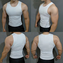 Load image into Gallery viewer, Men Running Vest Compression Sport Sleeveless T-Shirt GR231