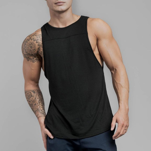 Men Sleeveless Muscle Vest GR161