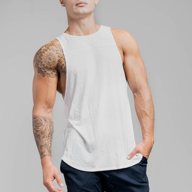 Men Sleeveless Muscle Vest GR161