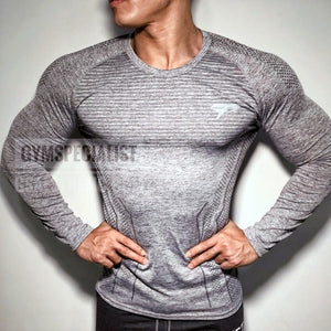 Men's Long Sleeve Gym Sport T-Shirt GR170
