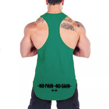 Load image into Gallery viewer, Sleeveless Fitness Stringer Tank Top GR190