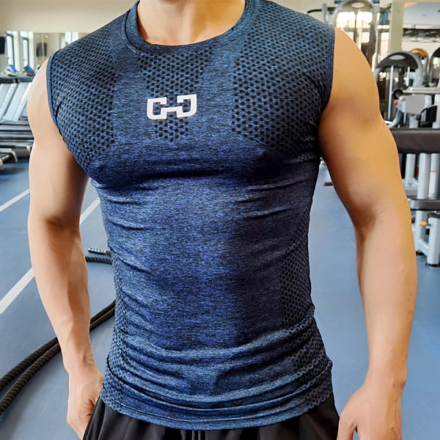 Short Sleeve Gym Compression T-shirt GR211