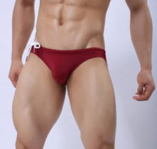 Load image into Gallery viewer, Men Low Waist Swimming Trunks SW123